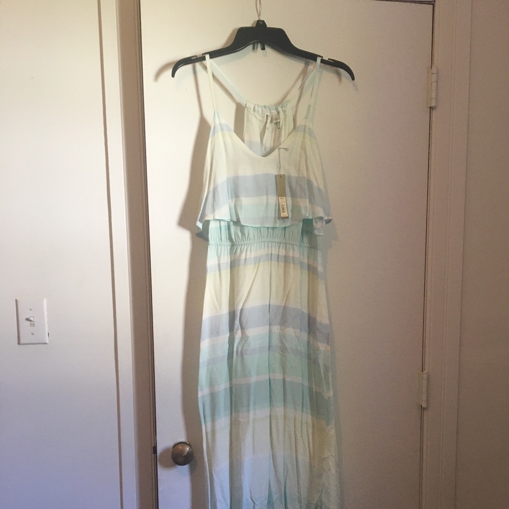 Lauren Conrad Multi Color Maxi Dress - Never worn